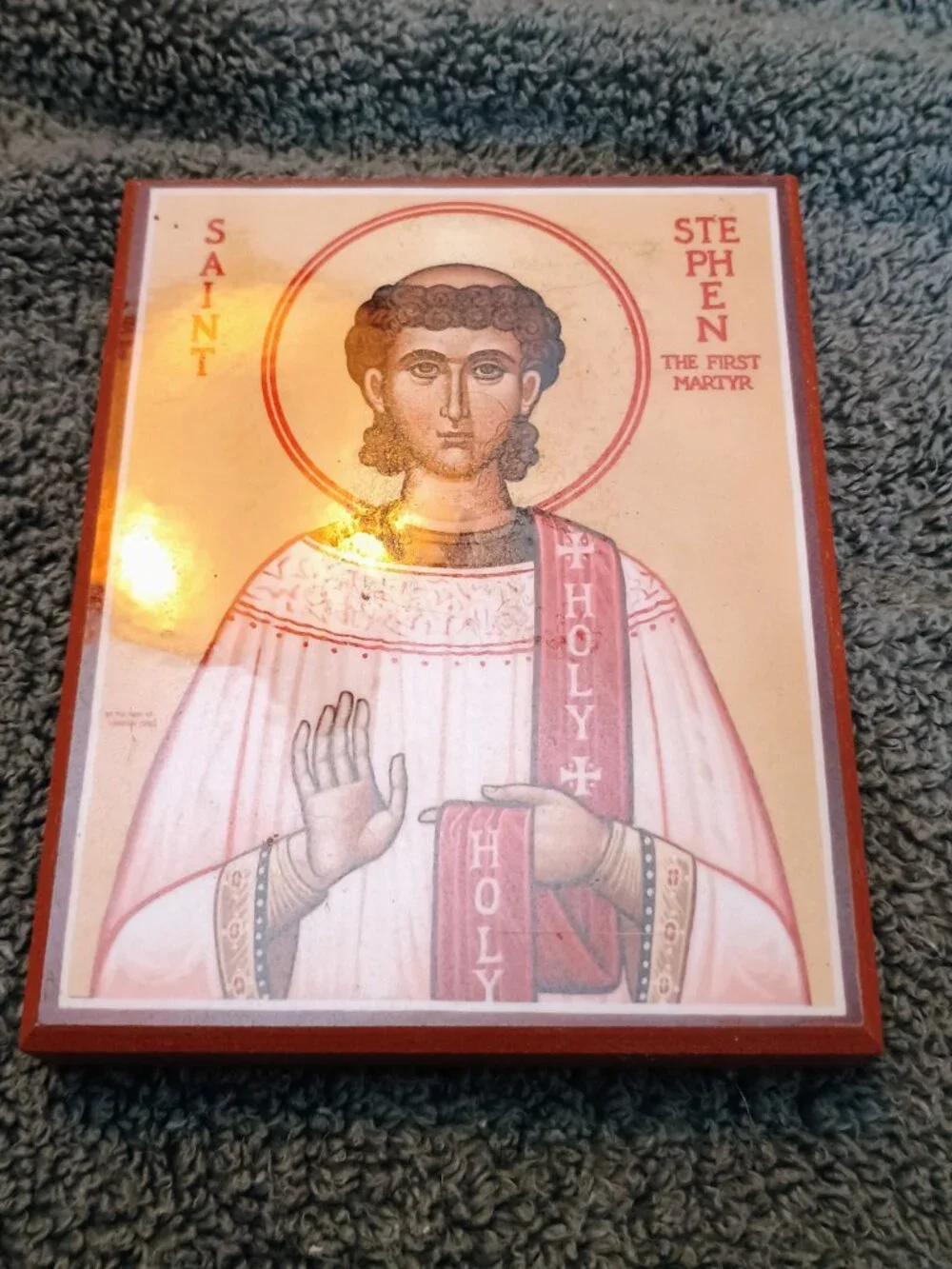 St. Stephens wooden icon